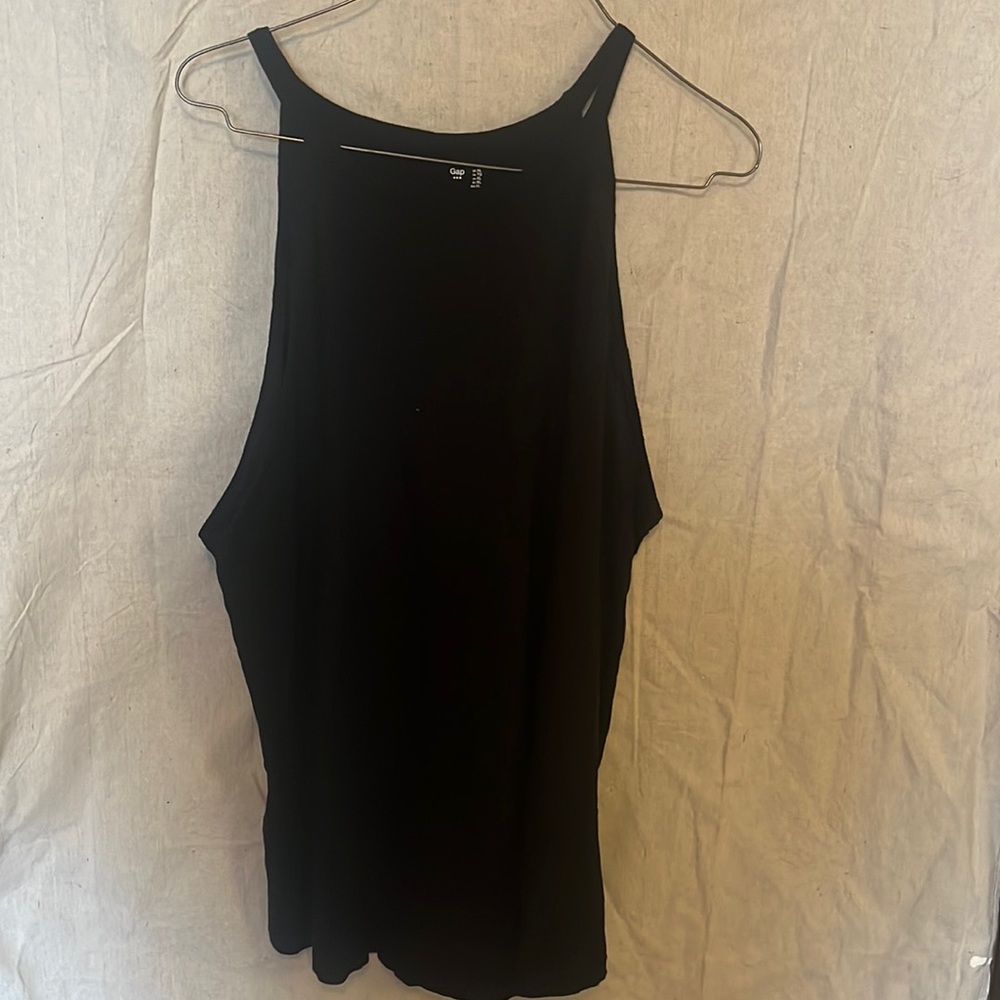 Gap Black Tank Top Size XL